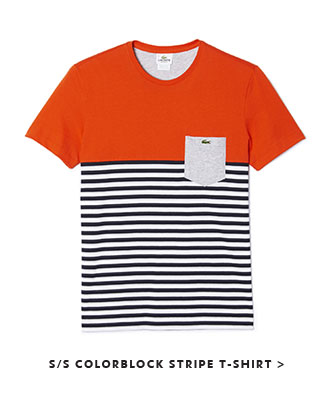 COLORBLOCK STRIPE T-SHIRT