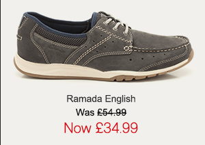 Ramada English. Was £54.99, now £34,99