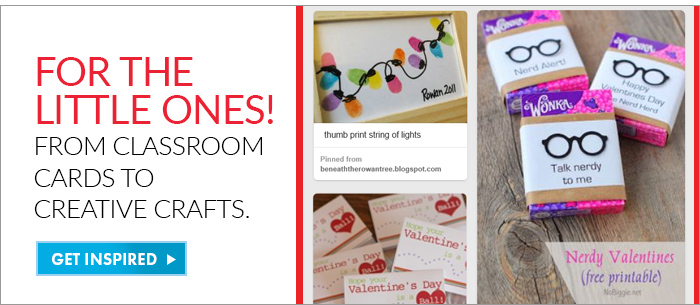 For the Little Ones! From Classroom Cards to Creative Crafts. Get Pinterest Inspired! >