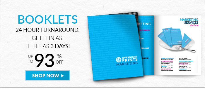 BOOKLETS. 24 Hour Turnaround. Get it in as little as 3 days. Up to 93% off. Shop Booklets Now >