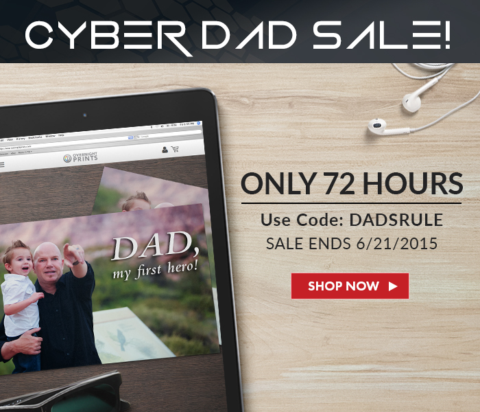 Cyber Dad Sale! Only 72 Hours. Use Code: DADSRULE. Sale Ends 6/21/2015. Get Started >