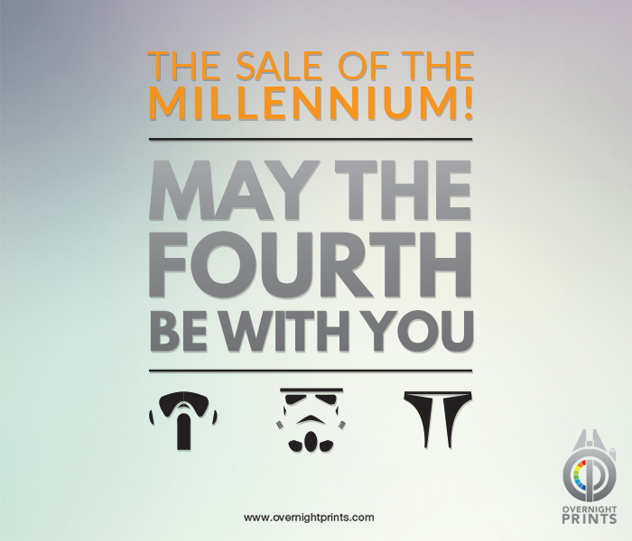 The Sale of the Millenium! May the Fourth be with You! Shop Now >