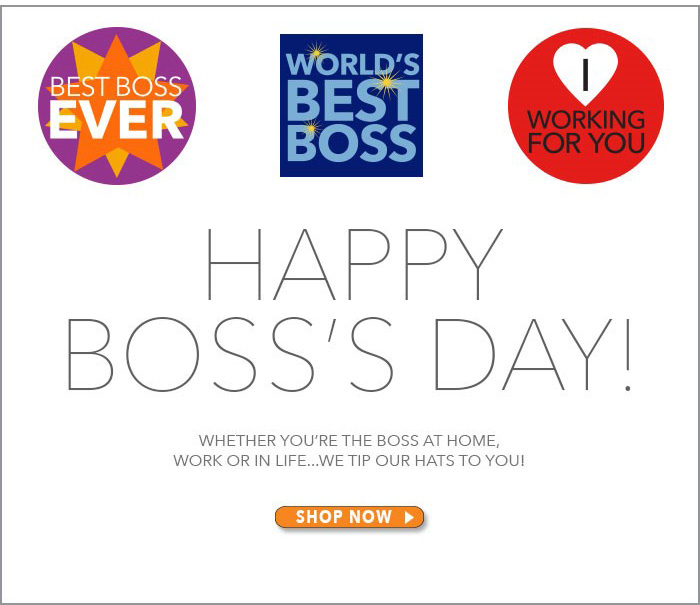 For all the most amazing Boss's, Happy Boss's Day! 