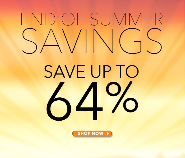 Save up to 64% today!