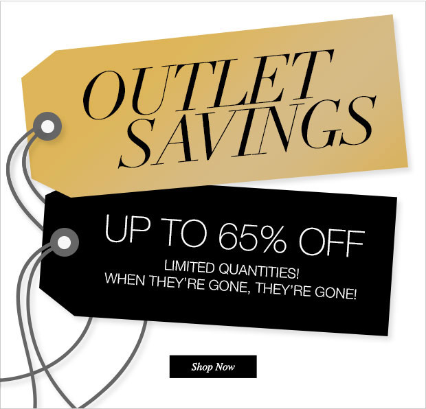 Shop Outlet: up to 65% off