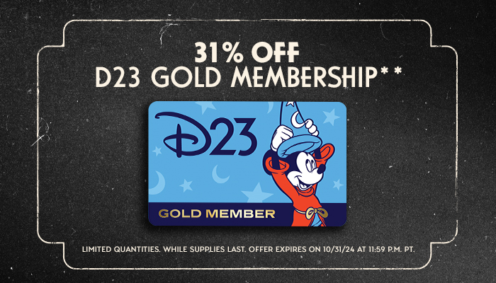 31% off D23 Gold Membership**