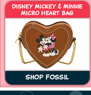 Disney Mickey & Minnie Micro Heart Bag