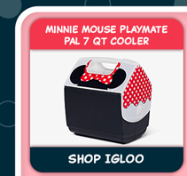 Minnie Mouse Playmate Pal 7 Qt Cooler