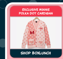 Disney Minnie Mouse Polka Dot Women's Cardigan