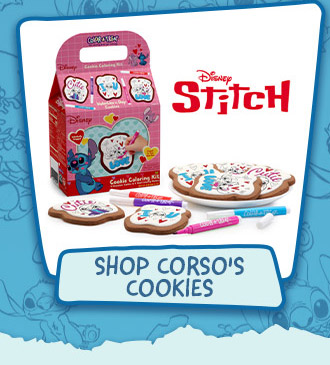 Disney Stitch Valentines Color-a-Treat Cookie Coloring Kit | Shop Corso's Cookies
