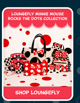 Loungefly Minnie Mouse Rocks the Dots Collection