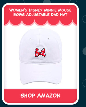 Women's Disney Minnie Mouse Bows Adjustable Dad Hat
