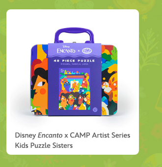 Disney Encanto x CAMP Artist Series Kids Puzzle Sisters