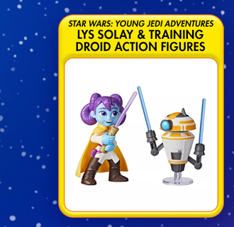 Lys and Training droid