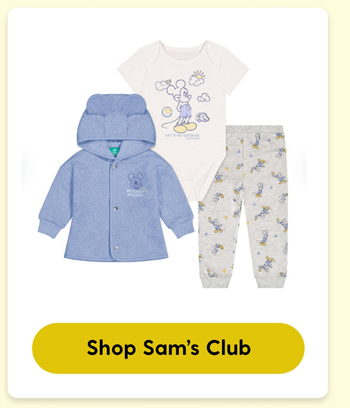 Disney Character Baby 3 Piece Layette Set
