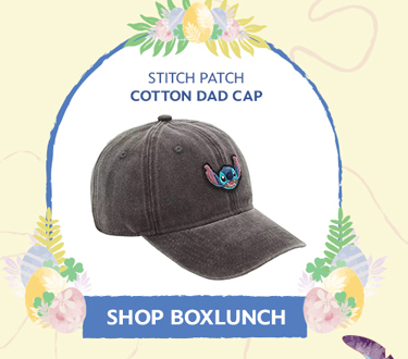 Stitch Patch Cotton Dad Cap