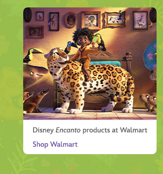 For Disney's Encanto products available at Walmart