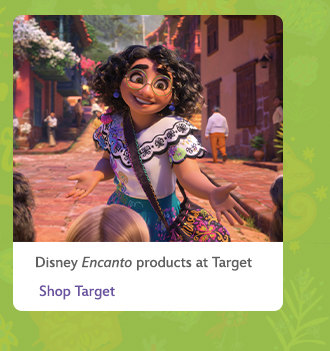 For Disney's Encanto products available at Target