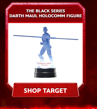 The Black Series Darth Maul Holocomm