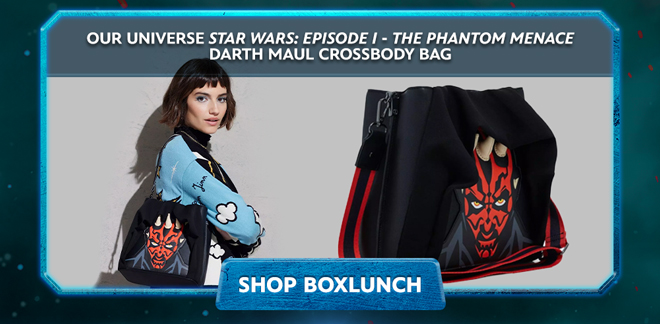 Our Universe Star Wars: Episode I The Phantom Menace Darth Maul Crossbody Bag