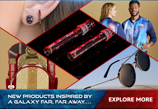 New Products Inspired by a Galaxy Far, Far Away... Explore More