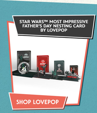 Star Wars™ Most Impressive Father's Day Nesting Card by Lovepop