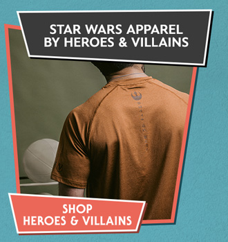 Star Wars Apparel by Heroes & Villains