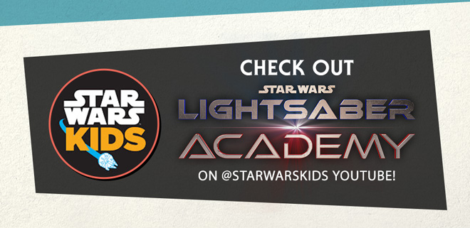 Check out Star Wars Lightsaber Academy on @StarWarsKids on YouTube!