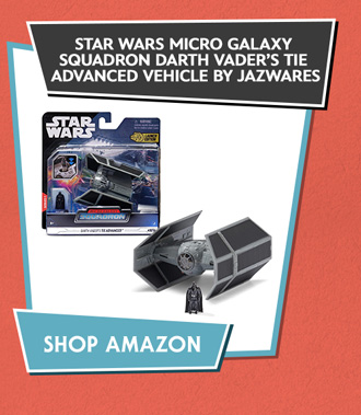 Star Wars Micro Galaxy Squadron Darth Vader's Tie Advanced Vehicle by Jazwares
