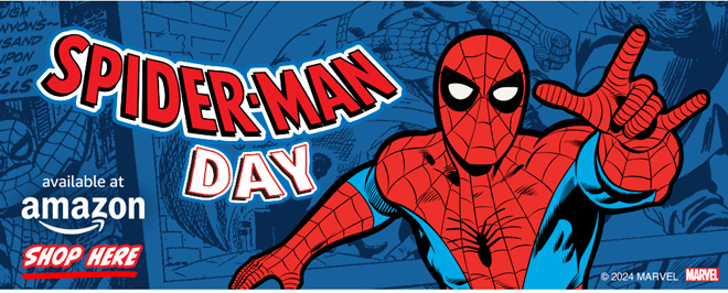 Spider-Man Day, Shop Here