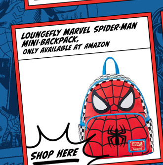 Loungefly Marvel Spider-Man Mini-Backpack, Only Available At Amazon