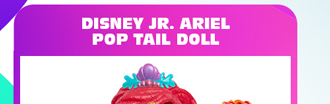 Disney Jr. Ariel Pop Tail Doll
