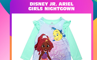 Disney Jr. Ariel Girls Nightgown
