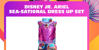 Disney Jr. Ariel Sea-Sational Dress Up Set