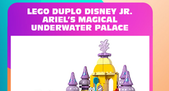 Lego Duplo Disney Jr. Ariel's Magical Underwater Palace