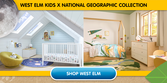 West Elm Kids x National Geographic Collection