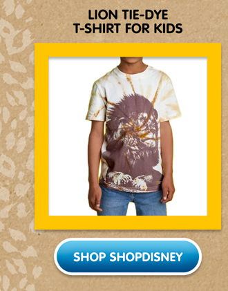 Lion Tie-Dye T-Shirt for kids