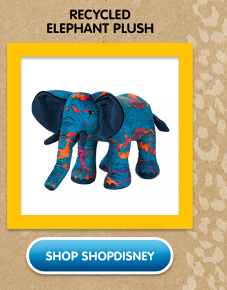 Recycled Elephant Plush