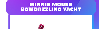 Minnie Mouse Bowdazzling Yacht