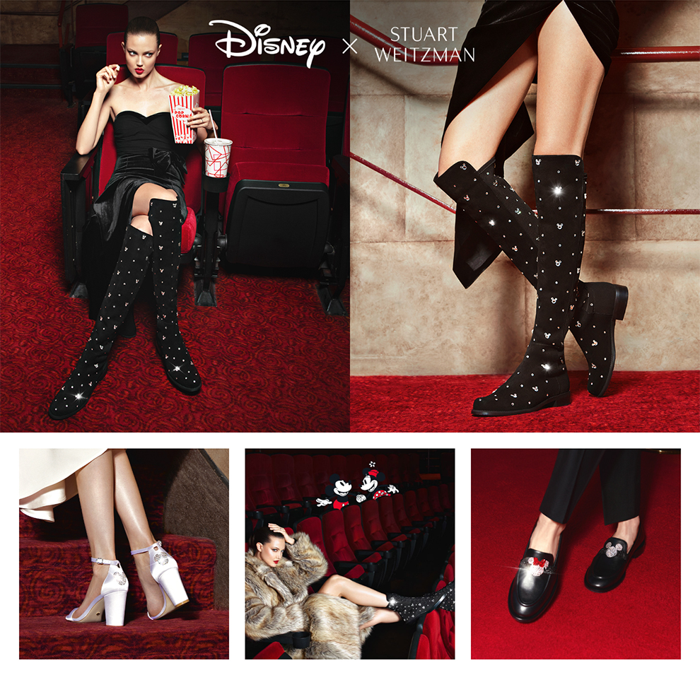 THE DISNEY X STUART WEITZMAN COLLECTION