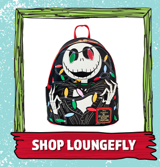 Disney The Nightmare Before Christmas Jack Wrapped In Lights Light Up Glow Mini Backpack