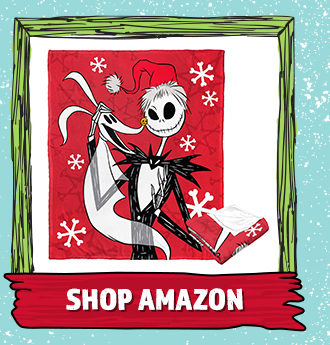 Disney The Nightmare Before Christmas Silk Touch Throw Blanket