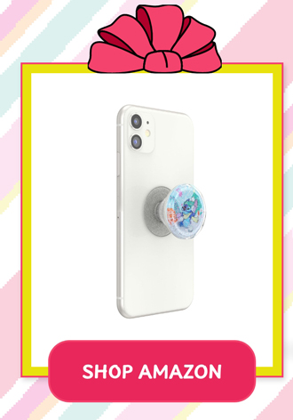 Disney Stitch Snowglobe Phone Grip with Expanding Kickstand