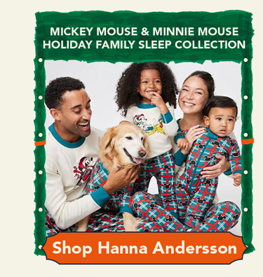 Mickey Mouse & Minnie Mouse Holiday Family Sleep Collection