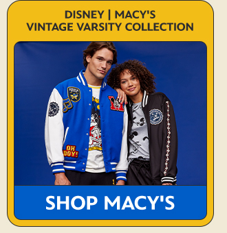 Disney Macy's Vintage Varsity Collection