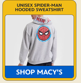 Unisex Spider-Man Hooded Sweatshirt