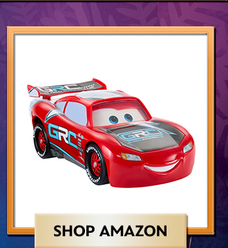 Pixar Cars Global Racers Cup Drift & Race Lightning McQueen
