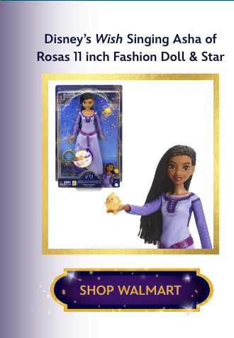 Disney’s Wish Singing Asha of Rosas 11 inch Fashion Doll & Star Figure | Shop Walmart