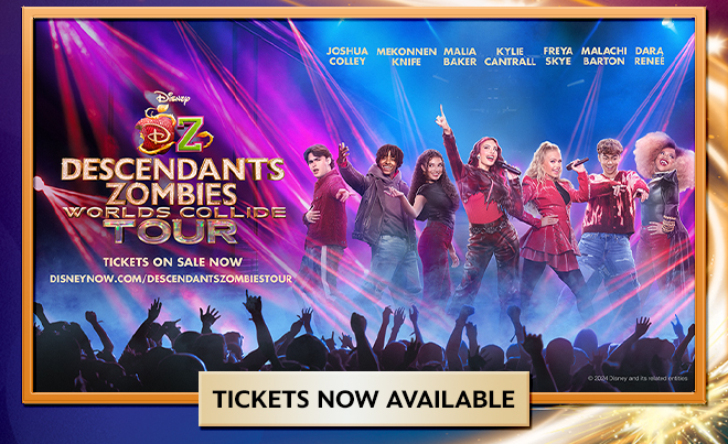 Gift the ultimate concert experience for your kids this holiday season, Descendants Zombies Worlds Collide Tour, Tickets Now Available