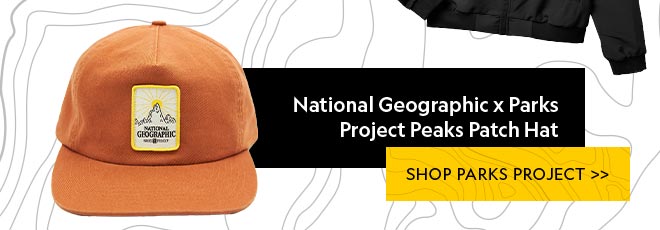 Nat Geo x Parks Project Peaks Patch Hat | shop Parks Project